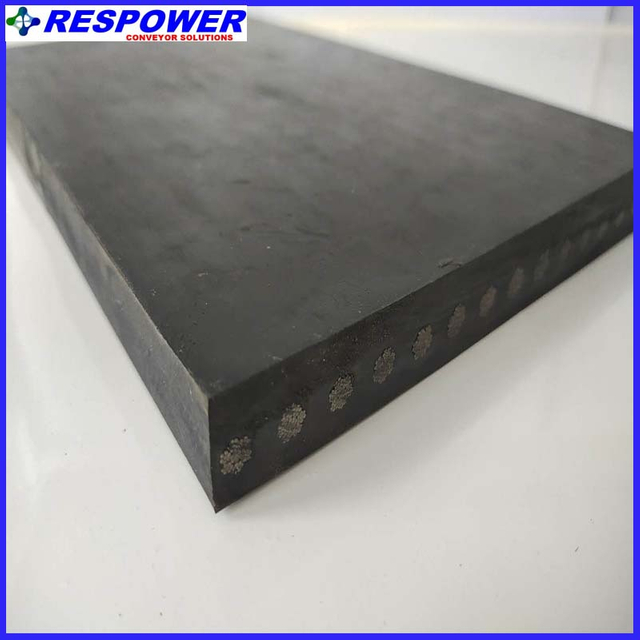 Cordón de acero resistente al calor / resistente al desgaste de la cinta transportadora de goma para la industria